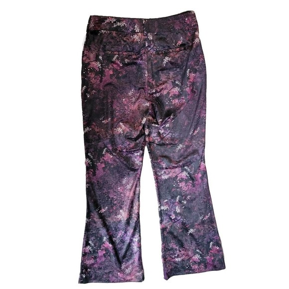 Scotch And Soda Amsterdam 30/32‎ Women's Velvet High Rise Flared Pants A78 - Picture 1 of 7